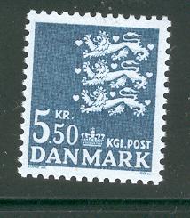 DENMARK 717 MNH STATE SEALS