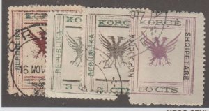 Albania Scott #62//67 Stamp  - Used Set