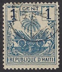 HAITI 38 USED BIN $.70 CANNON