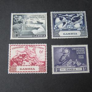 Gambia Sc 148-151 UPU MH