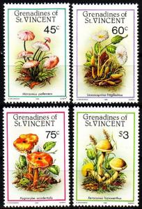 ST. VINCENT [Grenadinen] MiNr 0493-96 ( **/mnh ) Pilze