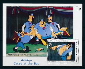 [22381] Gambia 1993 Disney Movie Casey at the Bat MNH