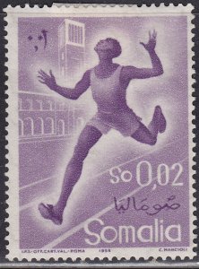 Somalia 221 Soccer Player 1958