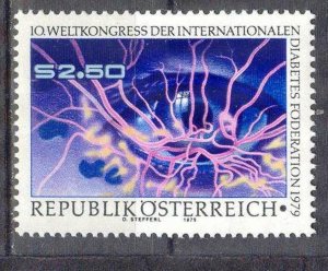 Austria 1979 Congress of Diabetes Federation Mi. 1618 MNH