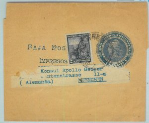 93796 - ARGENTINA - POSTAL HISTORY - Stationery NEWSPAPER WRAPPER to GERMANY