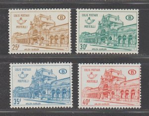 BELGIUM 1967-68 Arion Railways Stations (4v Cpt) MVLH CV$45+
