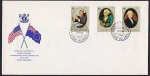 COOK IS 1982 American Lives & Anniversaries FDC.............................3517