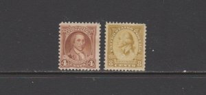 United States Stamps #709,713