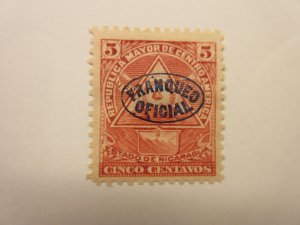 NICARAGUA Scott O121, MINT HINGED Cat $2.50