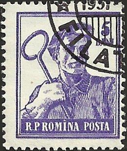 ROMANIA - 1025 - Used - SCV-0.25