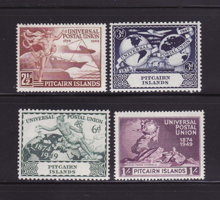 Pitcairn Islands 13-16 Set MNH UPU (B)