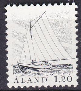 Finland-Aland Isls.    5 MNH 1985 1.20m Sloop