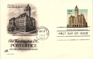 #UX99 Old Post Office Postcard – Artcraft Cachet SCBL