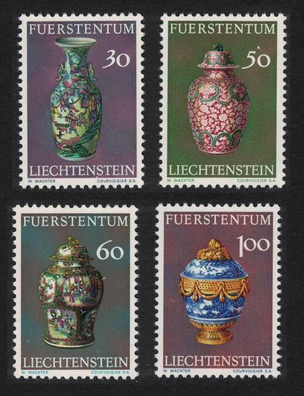 Liechtenstein Porcelain Prince's Collection 4v 1974 MNH SC#545-548