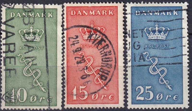 Denmark #B3-5 F-VF Used CV $59.00 (Z7358)