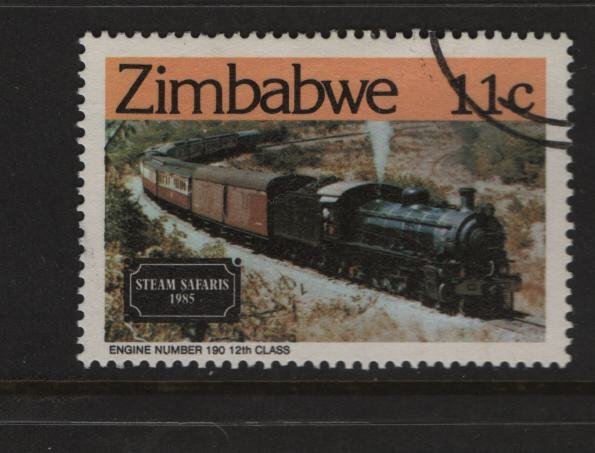 Zimbabwe 488 Used, 1985 Steam Locomotives