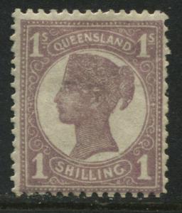 Queensland QV 1897 1/ lilac mint o.g.