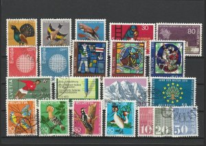 SWITZER SWITZERLAND Stamps Very Fine Used Lot Collection 17678-