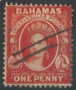 70317f  - BAHAMAS - STAMP: Stanley Gibbons #  33x  -  Used 