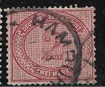 Germany Sc. # 36 / Mi. #37 Used L11