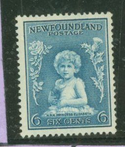 Newfoundland #192 Unused Single