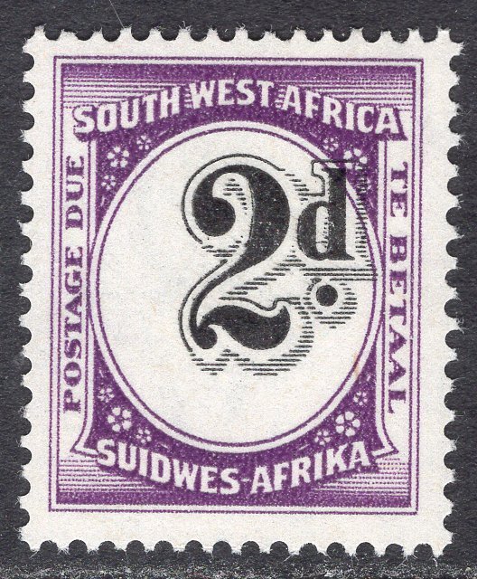 SOUTH WEST AFRICA SCOTT J92