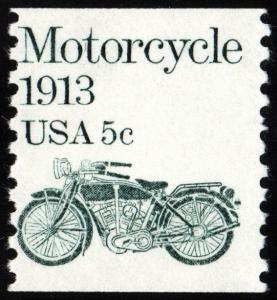 SC#1899 5¢ Motorcycle Coil Single (1983) MNH