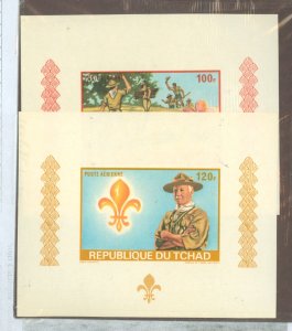 Chad #C118-C119 Mint (NH) Souvenir Sheet (Scouts)