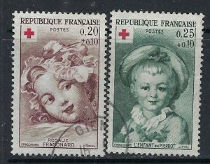 France B365-66 Used 1962 set (ak3454)