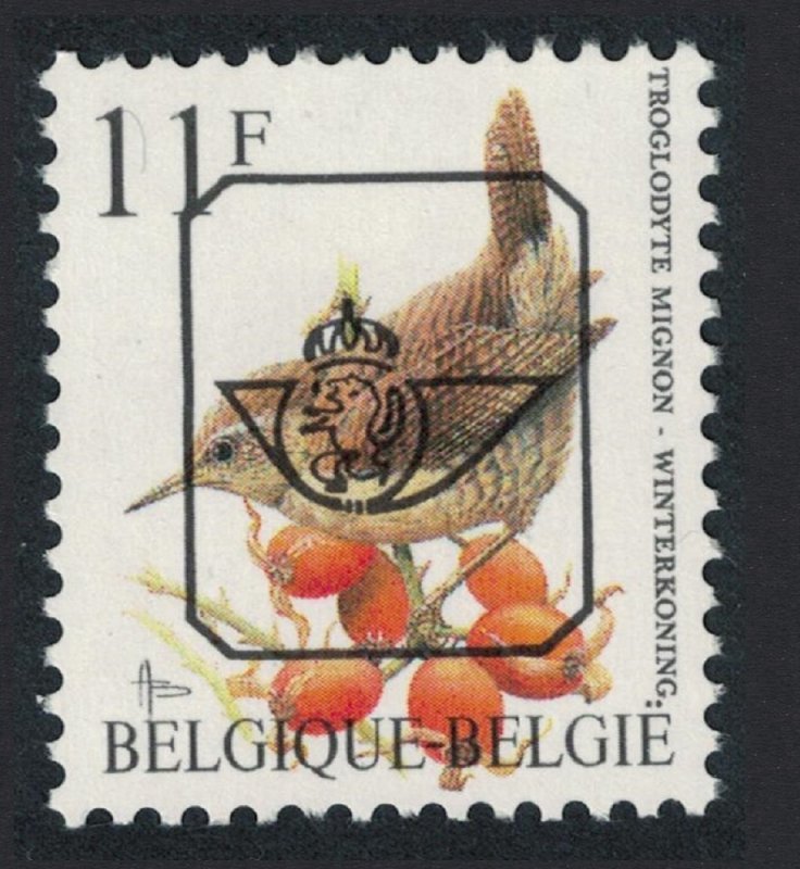 Belgium Winter Wren Bird Buzin 'Troglodyte Mignon' 11f Precancel 1992 MNH