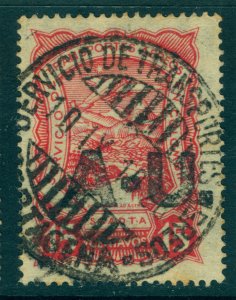 COLOMBIA 1923 AIRMAIL - SCADTA -ARGENTINA/URU A-U handstamp 15c Sc CLAU14 used