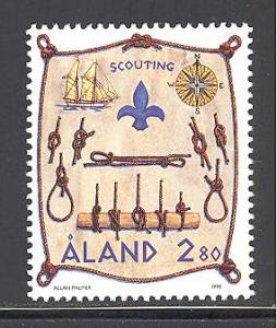 Aland Islands Sc # 148 mint NH
