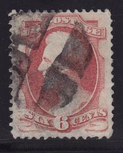 137 VF used with neat cancel nice color cv $ 575 ! see pic !