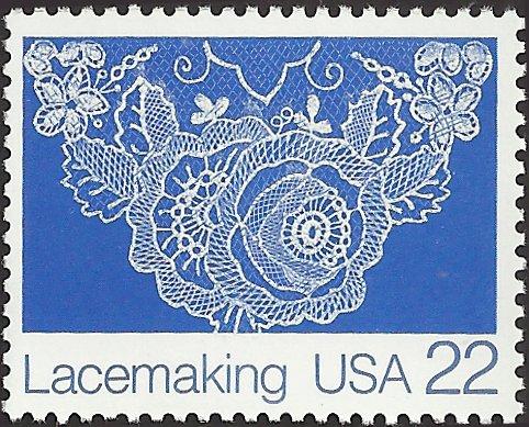 # 2352 MINT NEVER HINGED LACEMAKING