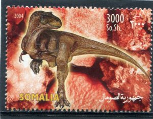 Somalia 2004 DINOSAURS & MINERALS 1 value Perforated Mint (NH)