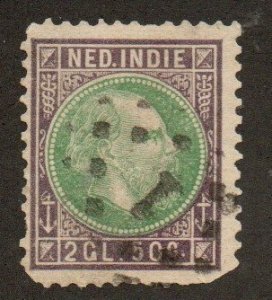 Netherlands Indies 16 Used.  Short Perfs. & Corner