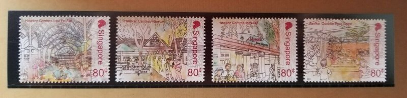 *FREE SHIP Singapore Hawker Centres 2011 Food Gastronomy Tourism (p.pack) MNH