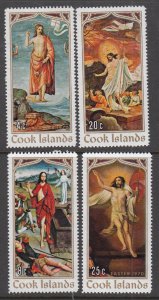 Cook Islands 273-276 Easter MNH VF
