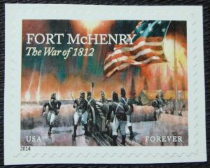 US #4921 MNH Single, Fort McHenry, SCV $1.00