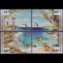 NETH.ANTILLES 1994 - Scott# 727-30 Wildlife Set of 4 NH