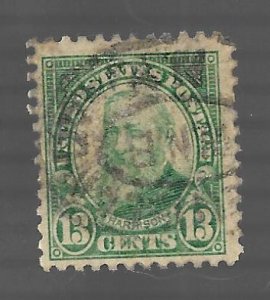 United States 1926 - U - Scott #622 *