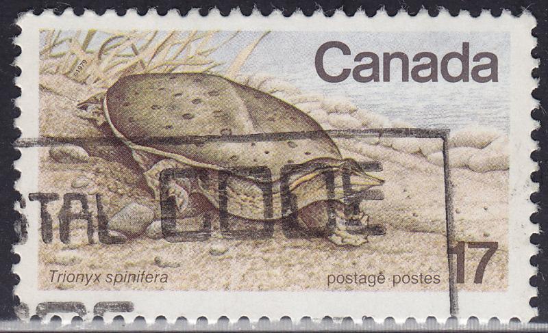 Canada 813 USED 1979 Spiny Soft-Shelled Turtle 17¢