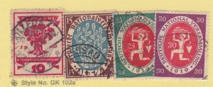 Germany 105-108, Used