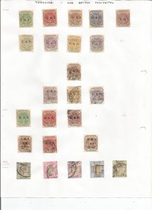 TRANSVAAL 2ND BRITISH OCC -1900 - 1902 - Perf 24 Stamps - Light Hinged