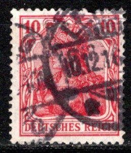 Germany Reich Scott # 83d, used, exp.h/s, Mi# 86IIc