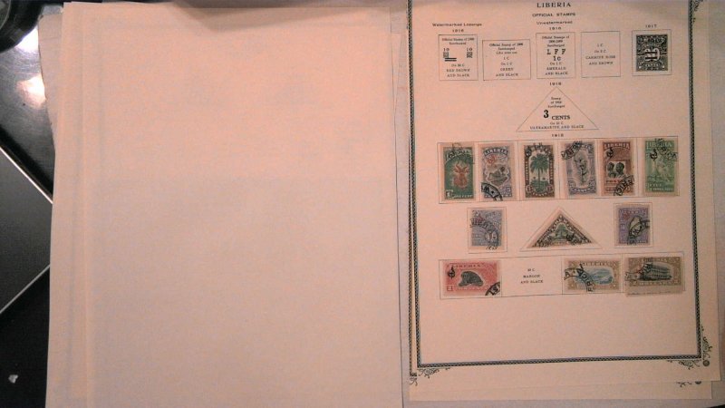 LIBERIA COLLECTION MINT/USED