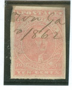 Confederate States #5 Used Single