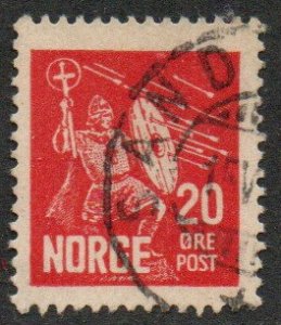 Norway Sc #152 Used