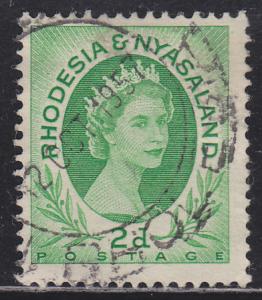 Rhodesia & Nyasaland 143 Queen Elizabeth II 1954