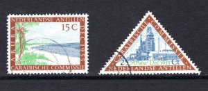 Netherlands Antilles #233-234  VF, Used, CV $5.85 ....  4210119